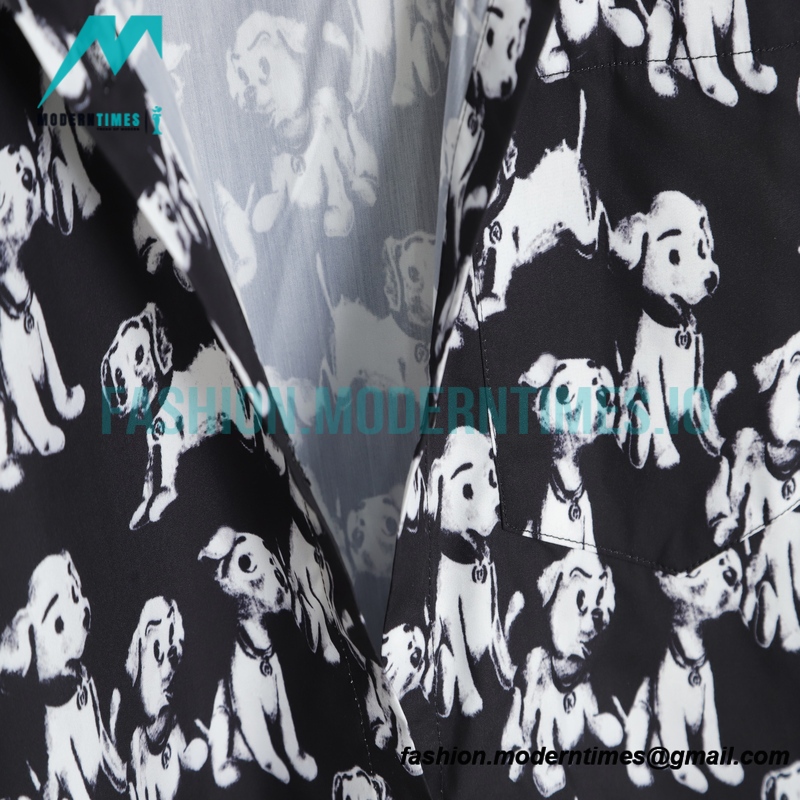 Celine - 22ss Ski Limited Puppy Shirt Short Sleeve